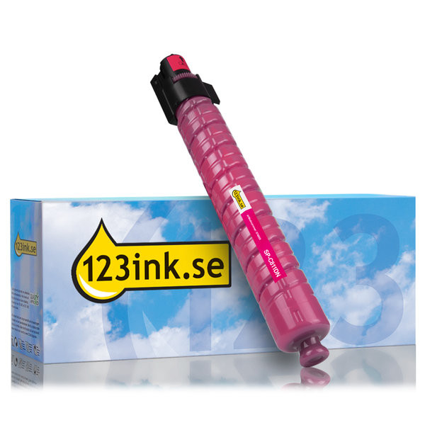 Ricoh SP C811DN (820017) magenta toner (varumärket 123ink) 820017C 821219C 884203C 074859 - 1