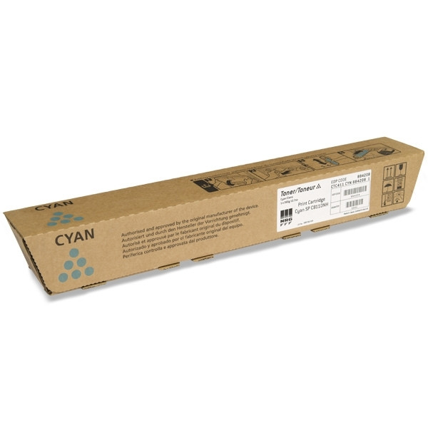 Ricoh SP C811DN (820025) cyan toner (original) 820025 821220 884204 074856 - 1