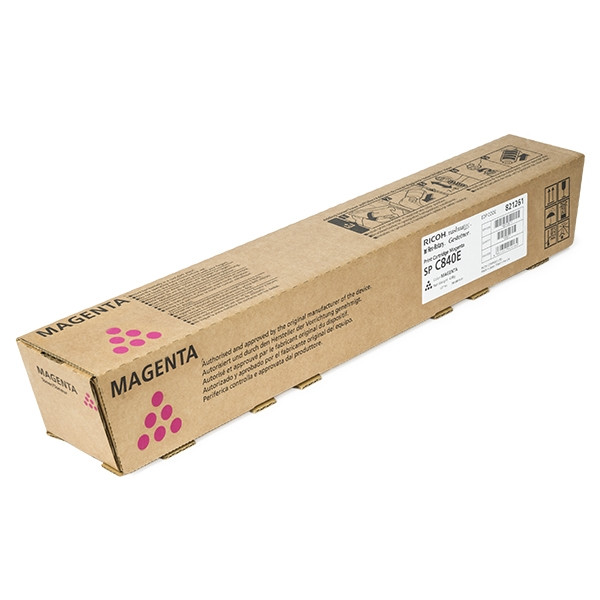 Ricoh SP C840DN (821261) magenta toner (original) 821261 066928 - 1