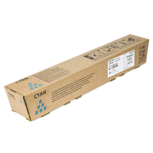 Ricoh SP C840DN (821262) cyan toner (original) 821262 066926 - 1