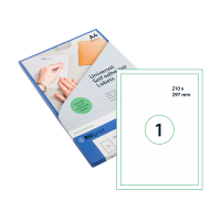 Rillstab ​​​​​​​​​​​​​​​​​​​​​​​​​​​​Etiketter | 210 x 297mm | transparent | Rillprint | 25st 83224 068159