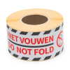 ​​​​​​​​​​​​​​Varningsetiketter "DON'T FOLD" | Rillprint | 250st 068143 - 1