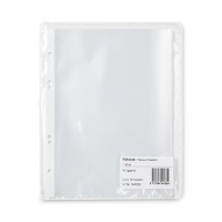 Plastficka A5 120my | Rillstab | sidoöppning | liggande | 10st 068066
