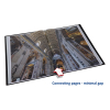 Rillstab Presentationsmapp A3 | Rillstab | svart | 24 fickor RI99334 068105 - 6
