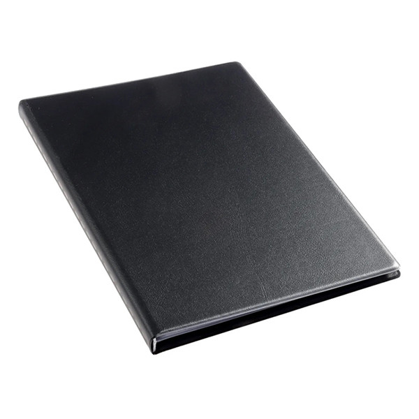Presentationsmapp A5 | Rillstab | svart | 30 fickor 068109 - 2