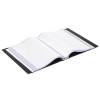 Rillstab Presentationsmapp hårt omslag A4 | Rillstab | svart | 80 fickor 99484 068098