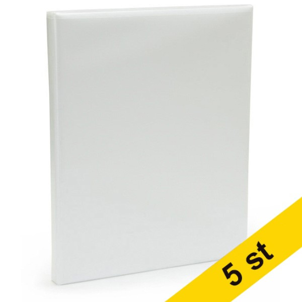 Ringpärm A4 16mm med ficka | Büngers | PP vit | 5st 360804 Ringpärm A4 16mm med ficka | Büngers | PP vit | 5st 360804 - 1