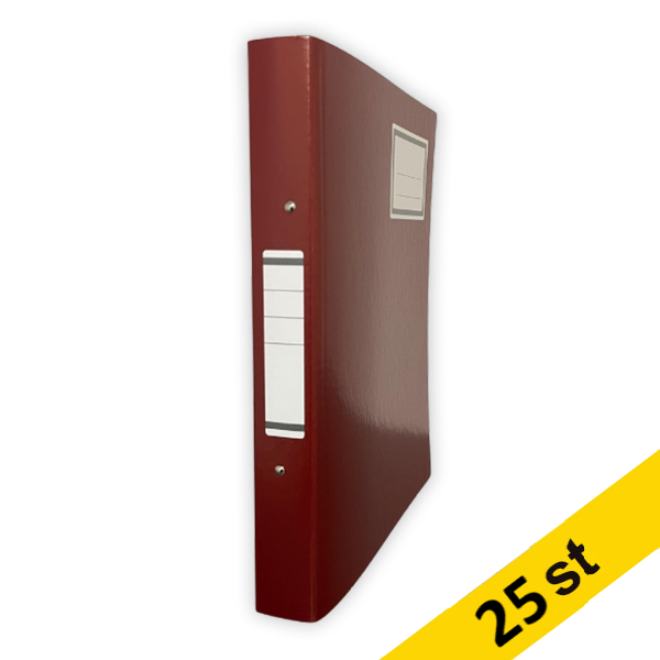 Ringpärm A4 29mm | FSC® konstläderpapp | röd | 25st 502471 - 1