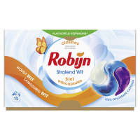 Tvättkapslar 15st | Robijn 3-in-1 Radiant White SRO05199