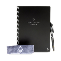 Rocketbook Fusion | Återanvändbar anteckningsbok A4 | svart | 42 ark EVRF-E-RC-A-FR EVRF-L-K-A 224588