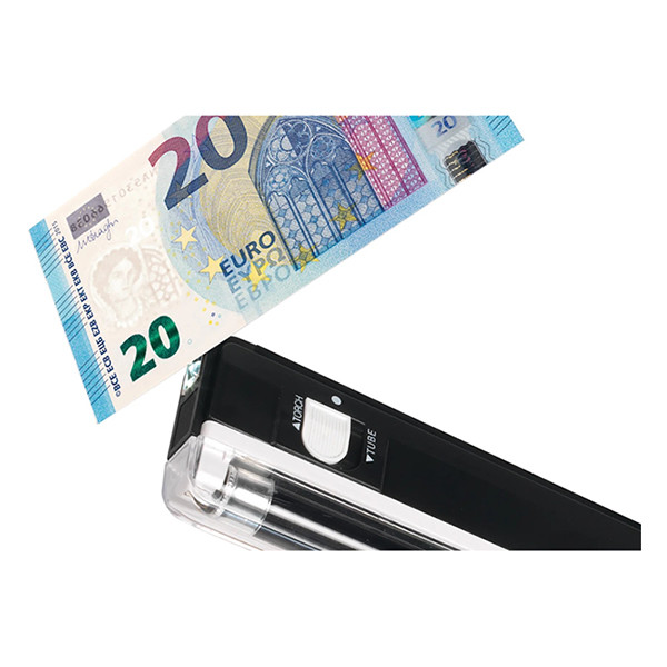 Förfalskningsdetektor bärbar | Safescan 40H | svart⭐ 219103 - 3