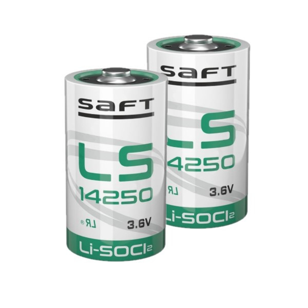 Saft LS14250 | 3,6V 1,2Ah | AA 1/2 SB-AA02 batteri | 2st ASA02342 - 1