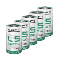 Saft LS14250 | 3,6V 1,2Ah | AA 1/2 SB-AA02 batteri | 5st ASA02351