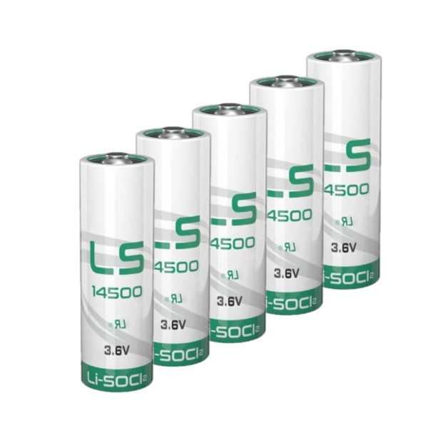 Saft LS14500 | 3,6V 2,6Ah | Li-AA batteri | 5st ASA02341 - 1