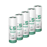 Saft LS14500 | 3,6V 2,6Ah | Li-AA batteri | 5st ASA02341