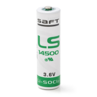 Saft LS14500 | AA batteri 14500 14505 ER14505 ER1450S ER6 ASA01365