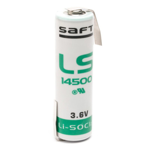 Saft LS14500 | AA batteri med lödflikar 14500 14505 ER14505 LS14500 SL360S ASA02051 - 1