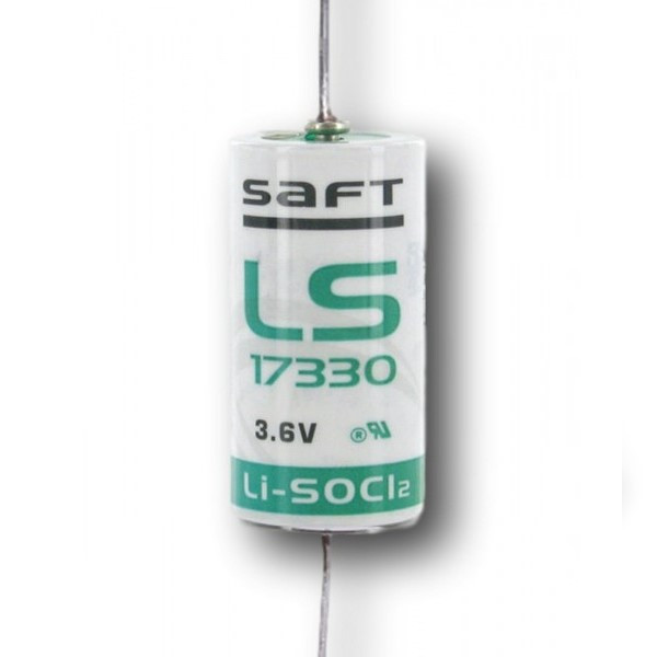 Saft LS17330-CNA | 3,6V 2,1Ah | batteri med axiella lödflikar ASA02275 - 1