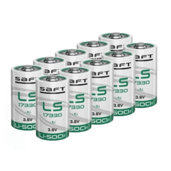 Saft LS17330 | 3,6V 2,1Ah | 2/3 A batteri | 10st ASA02350 - 1
