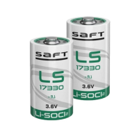 Saft LS17330 | 3,6V 2,1Ah | 2/3 A batteri | 2st ASA02346