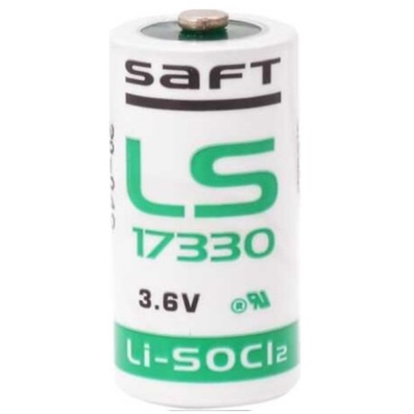 Saft LS17330 | 3,6V 2,1Ah | 2/3 A batteri 17330 2/3A ER17335 LS17330 ASA02199 - 1