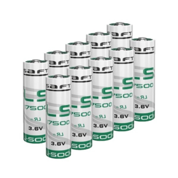 Saft LS17500 | 3,6V 3,6Ah | A batteri | 10st ASA02326 - 1