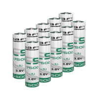 Saft LS17500 | 3,6V 3,6Ah | A batteri | 10st ASA02326