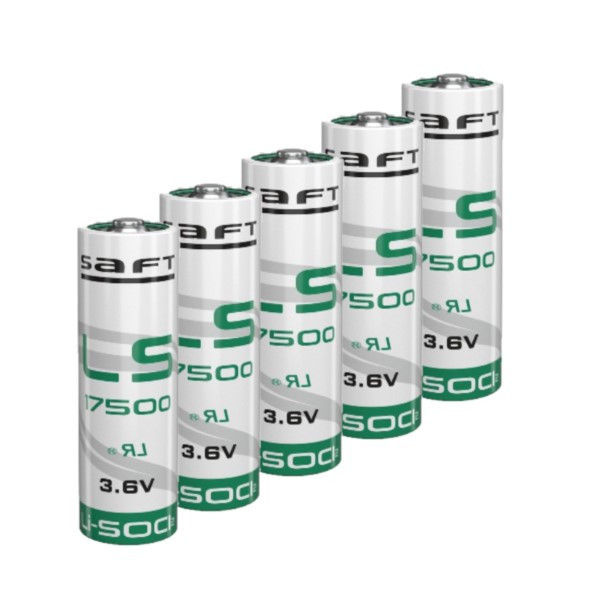 Saft LS17500 | 3,6V 3,6Ah | A batteri | 5st ASA02321 - 1