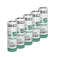 Saft LS17500 | 3,6V 3,6Ah | A batteri 5st ASA02321