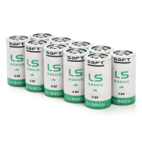 Saft LS26500 | 3,6V 7,7Ah | C batteri | 10st ASA02191