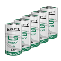 Saft LS26500 | 3,6V 7,7Ah | C batteri | 5st ASA02352
