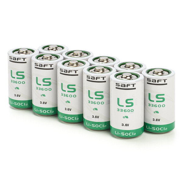 Saft LS33600 | 3,6V 17Ah | D batteri | 10st ASA02214 - 1