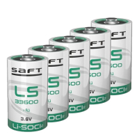 Saft LS33600 | 3,6V 17Ah | D batteri | 5st ASA02348