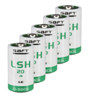 Saft LSH20 | 3,6V, 13Ah | D batteri | 5st ASA02397