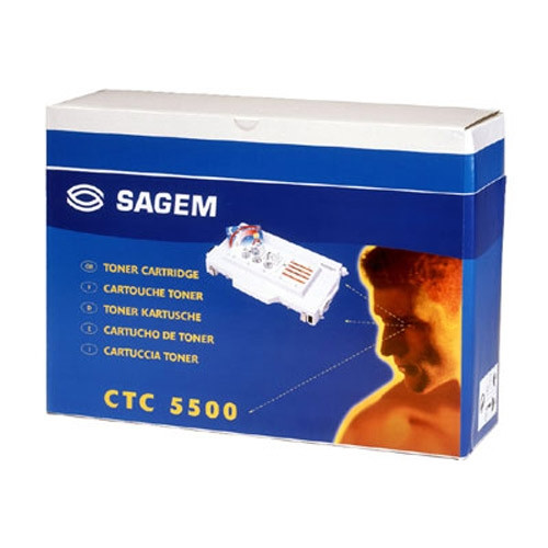 Sagem CTC 5500C cyan toner (original) CTC5500C 031992 - 1