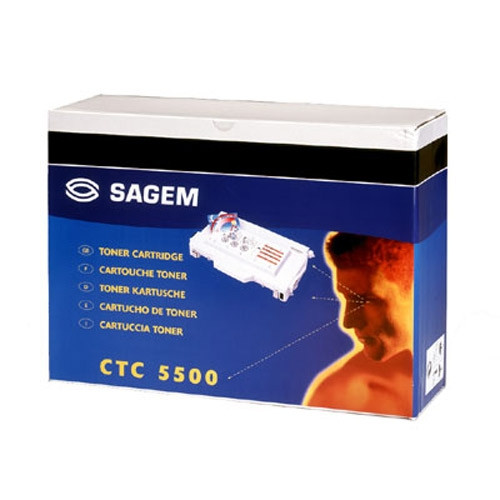 Sagem CTC 5500K svart toner (original) CTC5500BK 031990 - 1