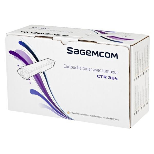 Sagem CTR 364 svart toner (original) 253335663 045036 - 1