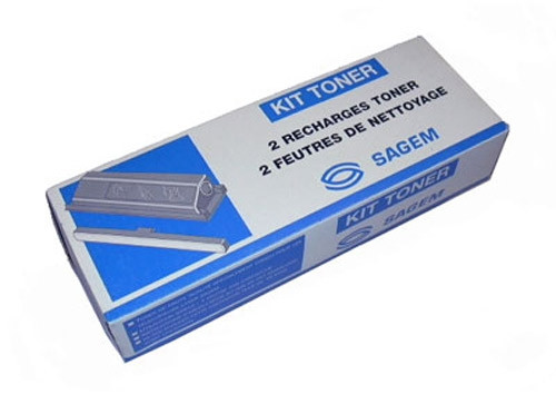 Sagem T830 svart toner 2-pack (original) T830 031998 - 1