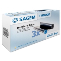 Sagem TTR 480R ink film roll 3-pack (original) TTR480R 031928
