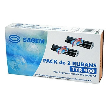 Sagem TTR 900D ink film roll 2-pack (original) TTR900DUO 031935 - 1