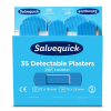 Plåster | Salvequick Blue Detectable | 6st 501458 - 1