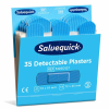 Plåster | Salvequick Blue Detectable | 6st 501458 - 3