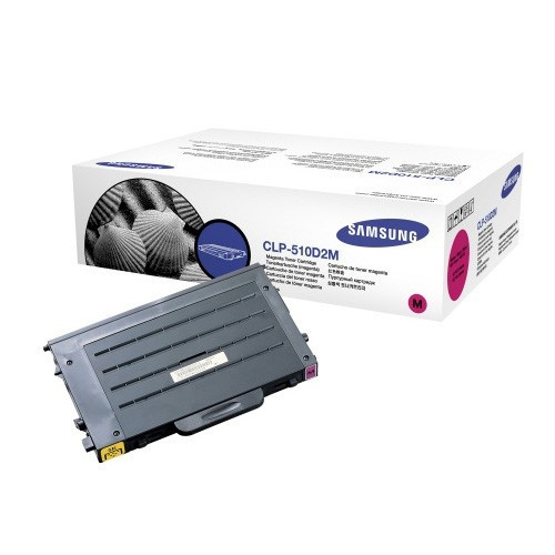 Samsung CLP-510D2M magenta toner (original) CLP-510D2M/ELS 033420 - 1