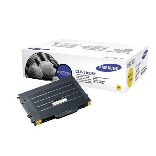 Samsung CLP-510D5Y gul toner hög kapacitet (original) CLP-510D5Y/ELS 033405 - 1