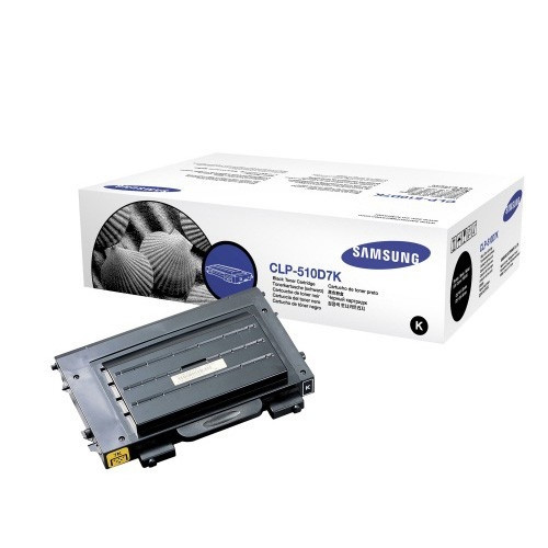 Samsung CLP-510D7K hög kapacitet svart toner (original) CLP-510D7K/ELS 033390 - 1