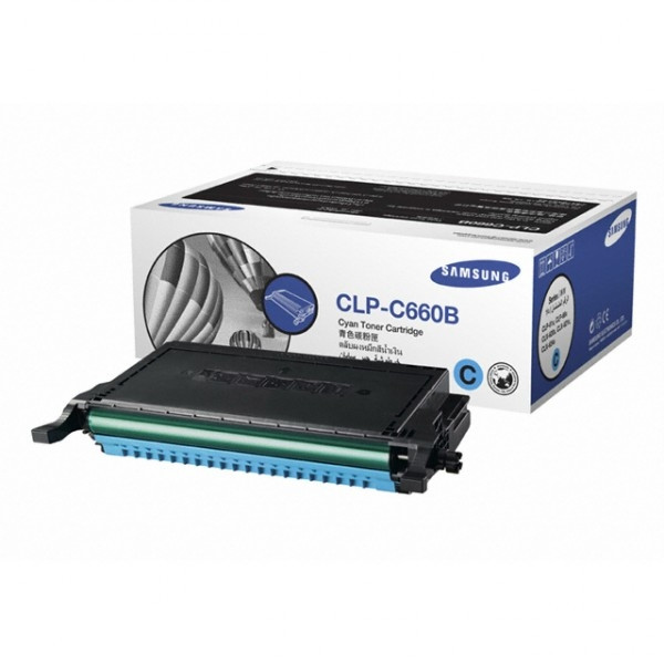 Samsung CLP-C660B (ST885A) cyan toner hög kapacitet (original) CLP-C660B/ELS 033598 - 1