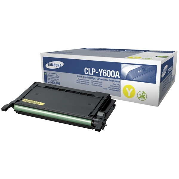 Samsung CLP-Y600A gul toner (original) CLP-Y600A/ELS 033515 - 1