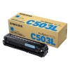 Samsung CLT-C503L (SU014A) cyan toner (original)