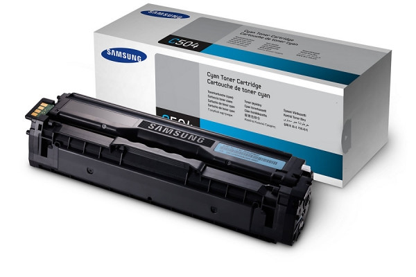 Samsung CLT-C504S (SU025A) cyan toner (original) CLT-C504S/ELS 033806 - 1