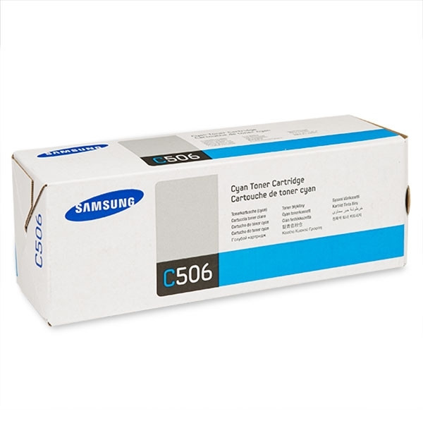 Samsung CLT-C506L (SU038A) cyan toner hög kapacitet (original) CLT-C506L/ELS 033824 - 1
